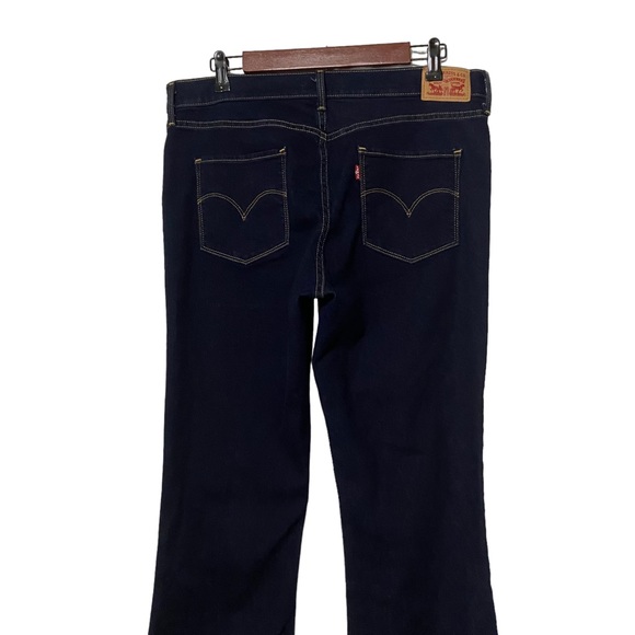 Levi’s 315 Shaping Bootcut Dark Denim Jeans Blue - Picture 9 of 16